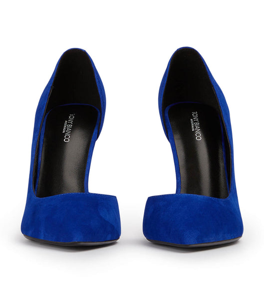 Tony Bianco Alyx Azure Mocka 10.5cm Court Skor Azurblå | SEIIZ52684