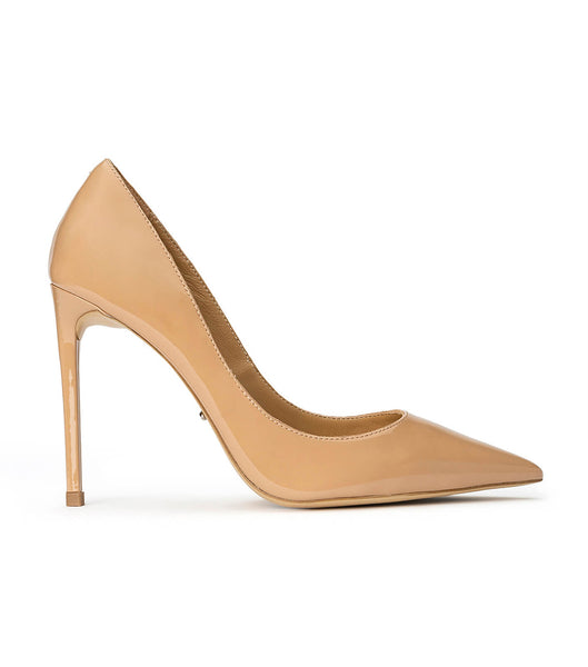 Tony Bianco Anja Nude Lack 10.5cm Bling klackar Beige | SEJKU61544