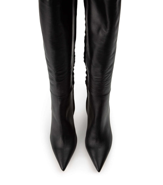 Tony Bianco Apollo Black Venice 10.5cm Mid Calf Boots Svarta | FSEUI19848