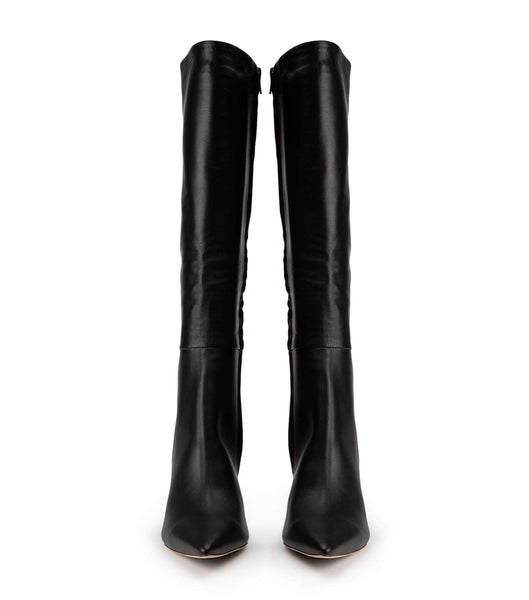 Tony Bianco Apollo Black Venice 10.5cm Mid Calf Boots Svarta | FSEUI19848