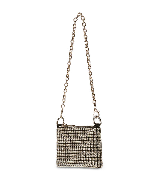 Tony Bianco Arabelle Clear Crystal Mini Handbags Tillbehör Silver | SEZPD61465