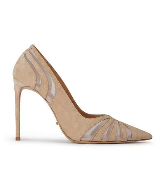 Tony Bianco Arrow Blush Mocka 10.5cm Court Skor Rosa | USETG84339