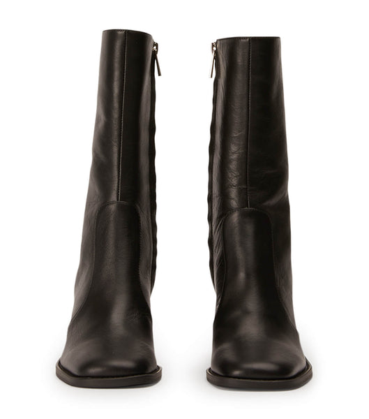 Tony Bianco Atlanta Black Venice 8.5cm Ankelboots Svarta | SEXMI68736