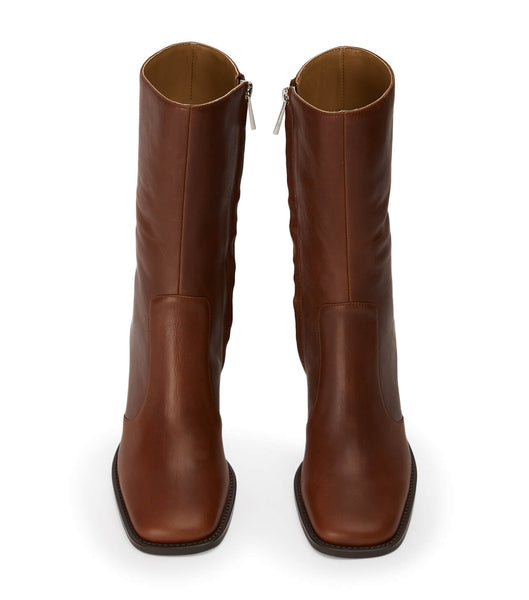 Tony Bianco Atlanta Cognac 8.5cm Ankelboots Bruna | SEJKU59306