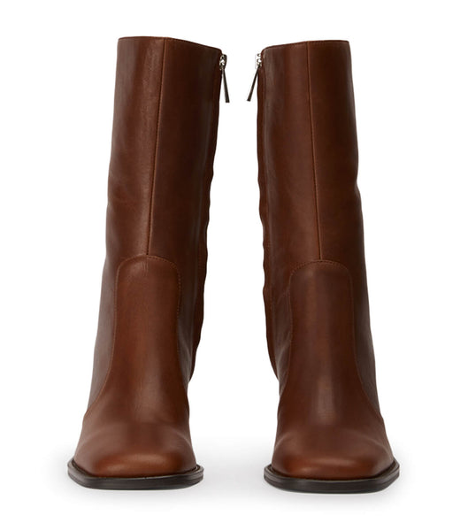 Tony Bianco Atlanta Cognac 8.5cm Ankelboots Bruna | SEJKU59306