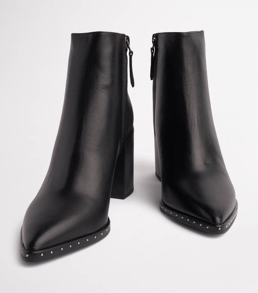 Tony Bianco Bailey Black Albany 8.5cm Ankelboots Svarta | SECVG15421