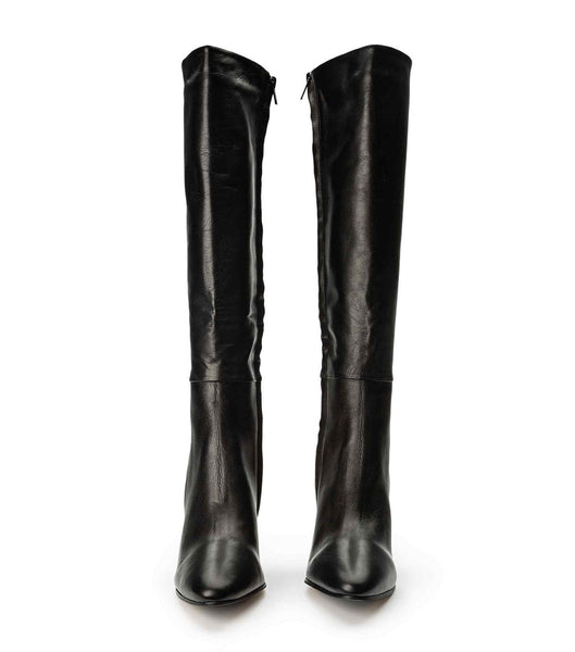 Tony Bianco Bellez Black Venice 9.5cm Mid Calf Boots Svarta | SEXMI97543