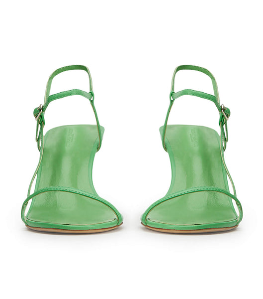 Tony Bianco Caprice Acid Green 7cm Strappy Heels Gröna | GSEUC27168