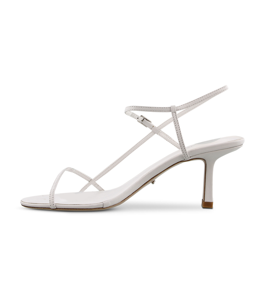 Tony Bianco Caprice White Kid 7cm Strappy Heels Vita | DSEKV37338