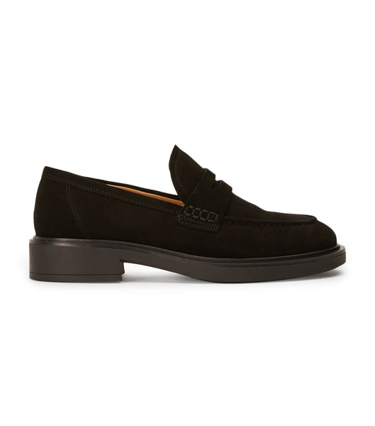 Tony Bianco Cherish Black Mocka 4.5cm Loafers Svarta | FSEHY93629