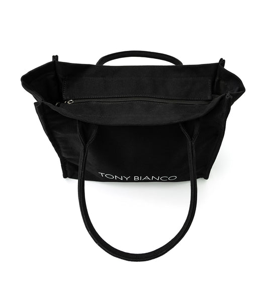 Tony Bianco Claire Black Tote Bag Tillbehör Svarta | MSEHR45962