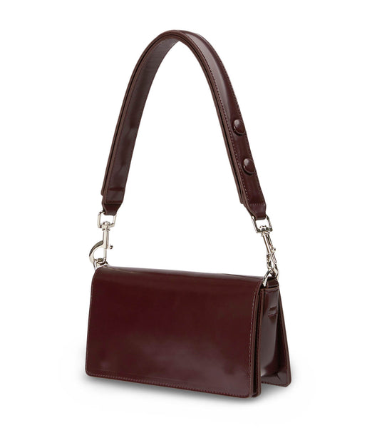 Tony Bianco Clove Vino Hi Shine Shoulder Bag Tillbehör Röda | LSETR59009