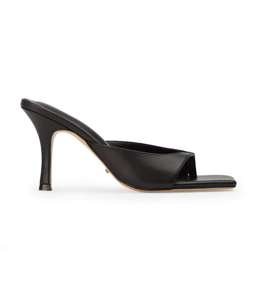 Tony Bianco Crystle Black Como 8.5cm Stringsandaler Svarta | SEEGJ41424