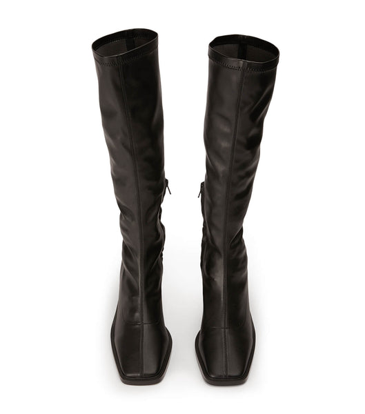 Tony Bianco Damon Black Venezia 7.5cm Mid Calf Boots Svarta | SEEGJ31942