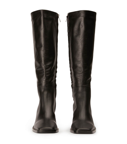 Tony Bianco Darby Black Venice 7.5cm Mid Calf Boots Svarta | YSEGT33835