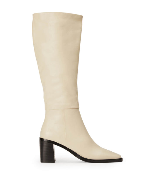 Tony Bianco Darby Ecru Venice 7.5cm Mid Calf Boots Vita | SSENY42116