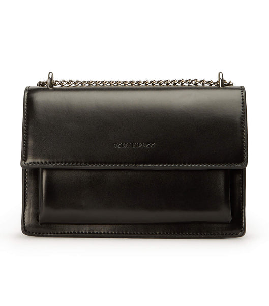 Tony Bianco Desire Black Läder Cross Body Bag Tillbehör Svarta | YSEGT16054