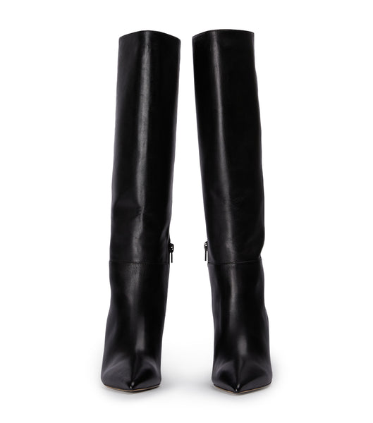 Tony Bianco Drake Black Como 9.5cm Mid Calf Boots Svarta | DSEVO64133