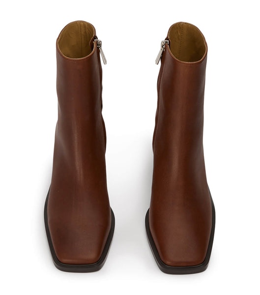 Tony Bianco Dream Cognac 7.5cm Ankelboots Bruna | GSEEC49831