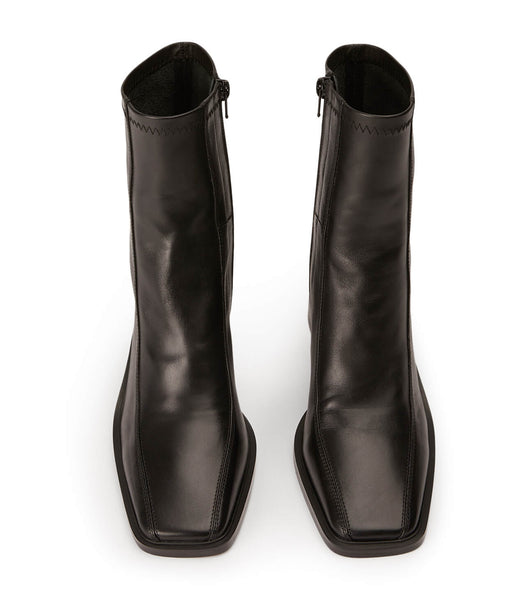 Tony Bianco Dusty Black Como 7.5cm Ankelboots Svarta | LSESX25102