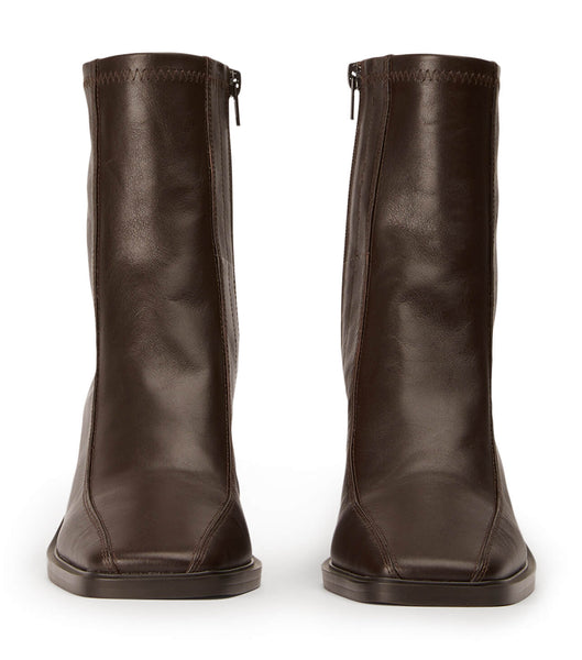 Tony Bianco Dusty Choc Como 7.5cm Ankelboots Choklad | USETG95923