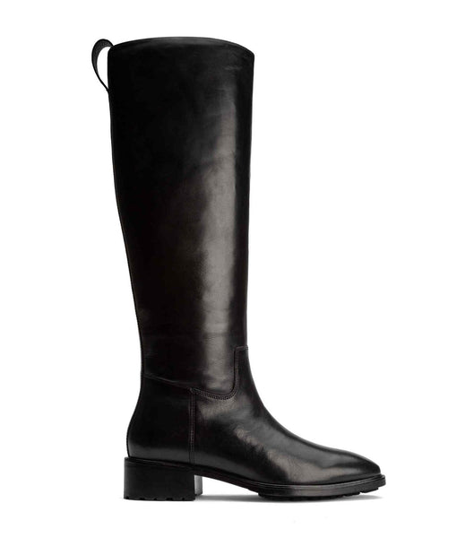 Tony Bianco Eleanor Black Como 4cm Knähöga stövlar Svarta | QSEWA29057