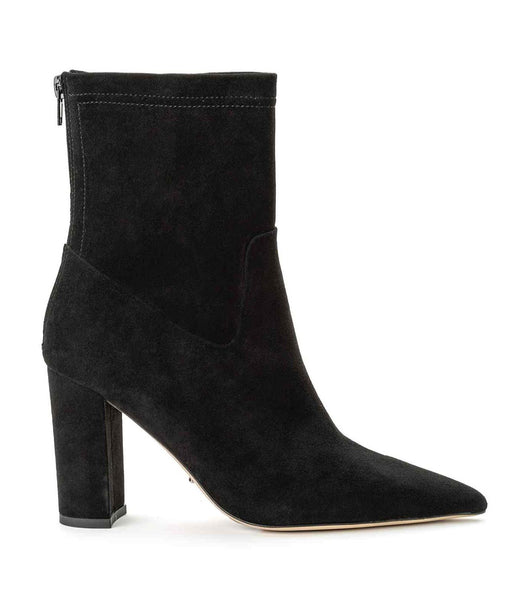 Tony Bianco Ellie Black Mocka 8.5cm Ankelboots Svarta | FSEUI15809