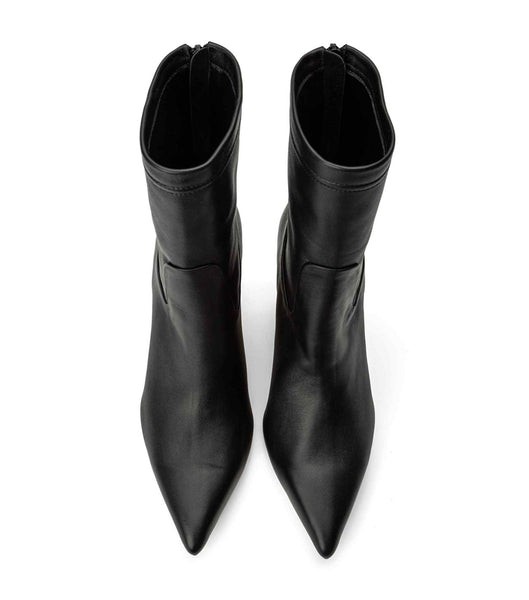 Tony Bianco Ellie Black Nappa 8.5cm Ankelboots Svarta | ESEHC21393