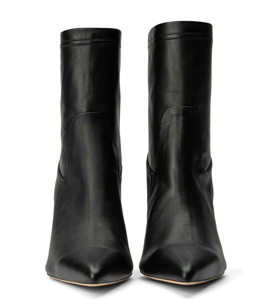 Tony Bianco Ellie Black Nappa 8.5cm Ankelboots Svarta | ESEHC21393