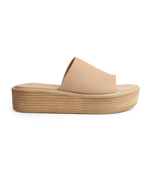 Tony Bianco Energy Skin 4.5cm Platta Sandaler Hudfärg | SEQCS97325