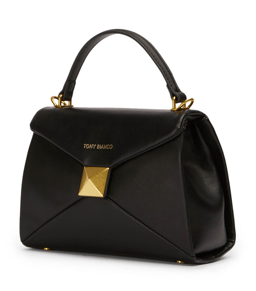 Tony Bianco Eve Black Läder Mini Handbags Tillbehör Svarta | SEXMI89995