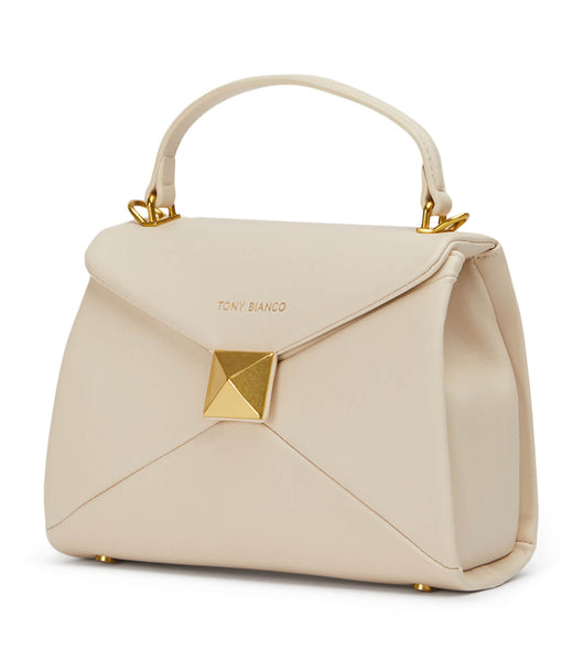 Tony Bianco Eve Vanilla Läder Mini Handbags Tillbehör Ljusgula | SEEGJ93418