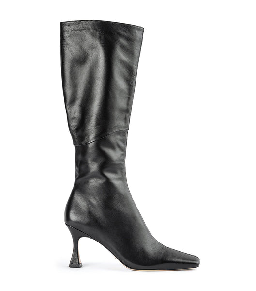 Tony Bianco Fantasy Black Venice 8cm Mid Calf Boots Svarta | DSEVO63633