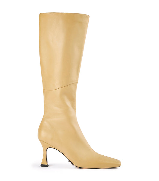 Tony Bianco Fantasy Butter Nappa 8cm Mid Calf Boots Gula | FSEUI24737