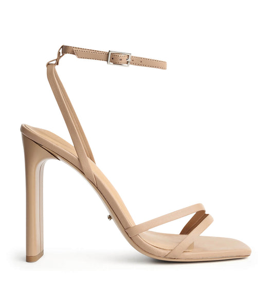 Tony Bianco Fiance Skin Sheep Nappa 11cm Strappy Heels Hudfärg | SEZPD95126