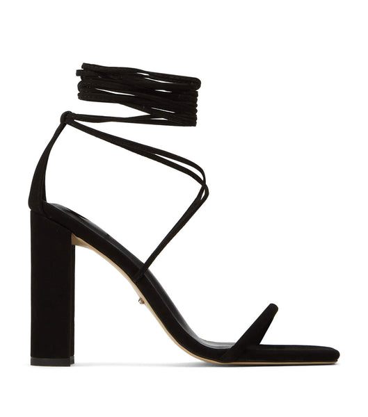 Tony Bianco Flute Black Phoenix 10.5cm Strappy Heels Svarta Röda | SEZDE70749