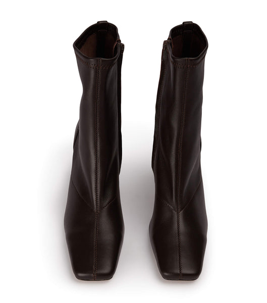 Tony Bianco Fomo Chocolate Nappa 8cm Ankelboots Choklad | SEJBT28963