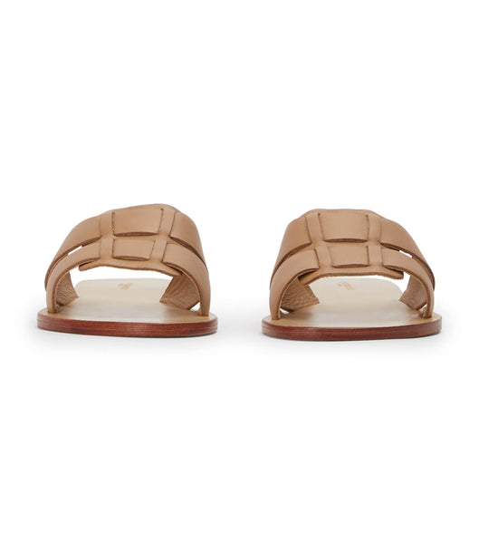 Tony Bianco Force Camel 1cm Sandaler Bruna | SENEJ51537