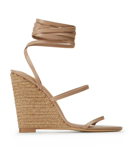 Tony Bianco Gabriella Skin Capretto 11cm Strappy Heels Hudfärg | DSEVO53551