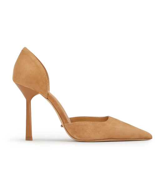 Tony Bianco Gala Butterscotch Mocka 10cm Court Skor Gula | ASEWC92332