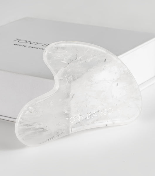 Tony Bianco Gua Sha White Crystal Tillbehör Vita | SENZX88584