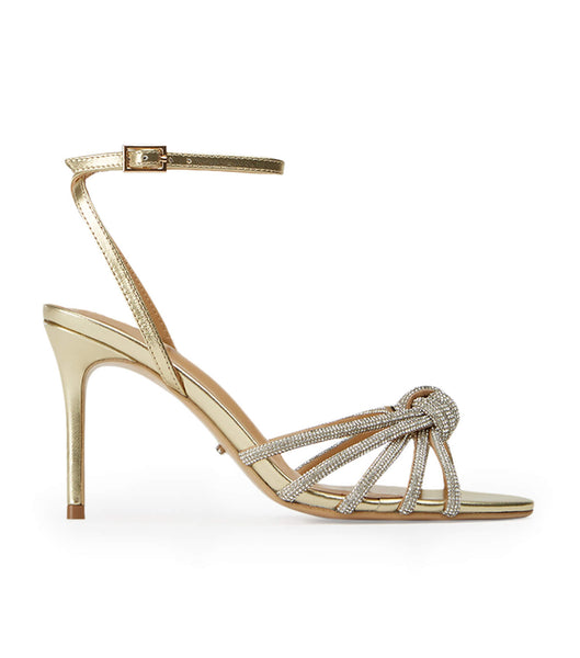 Tony Bianco Helena Gold Nappa Metallic 8.5cm Låga klackar Guld Metal | FSEUI72581