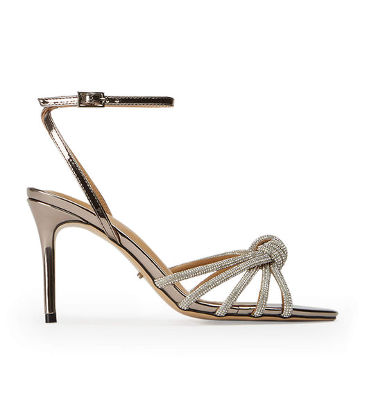 Tony Bianco Helena Gunmetal Shine 8.5cm Stilettklackar Grå | SEXBR22962