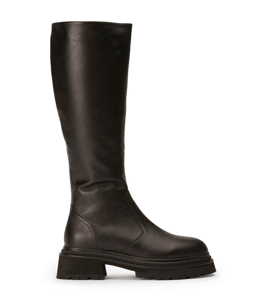 Tony Bianco Hitch Black Venice 5.5cm Mid Calf Boots Svarta | DSEKV15752