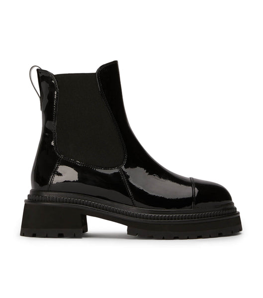 Tony Bianco Hurricane Black Hi Shine 5.5cm Ankelboots Svarta | MSEFT24583