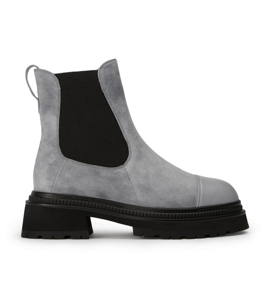 Tony Bianco Hurricane Steel Grey Mocka 5.5cm Ankelboots Grå | SSEVO66317