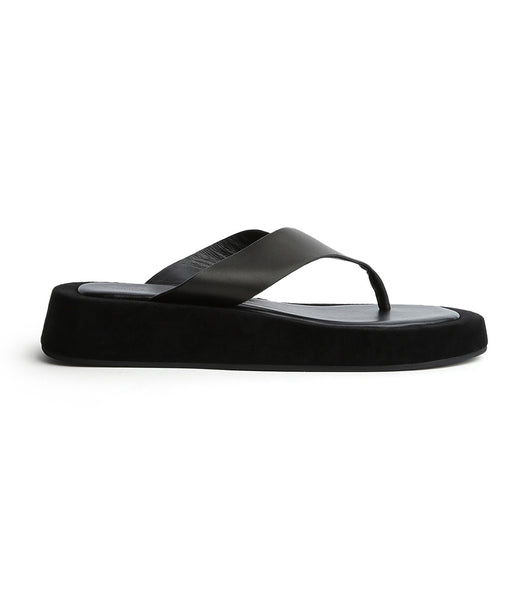 Tony Bianco Ives Black Como 3.5cm Badtofflor Svarta | SEQAV30439