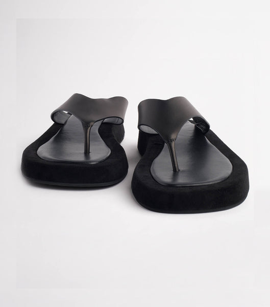 Tony Bianco Ives Black Como 3.5cm Fotbäddar Svarta | ZSEMJ69702