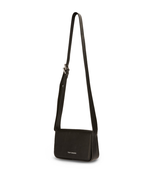 Tony Bianco Janey Black Läder Shoulder Bag Tillbehör Svarta | FSEHY11160