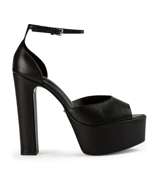 Tony Bianco Jayze Black Como 14cm Platform Skor Svarta | SSEVO64270